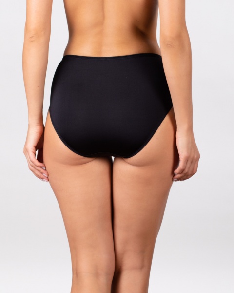 51528 ZMYSŁOWE PEŁNE DAMSKIE MAJTKI FIGI LANNY MODE XL czarne