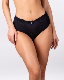 51528 ZMYSŁOWE PEŁNE DAMSKIE MAJTKI FIGI LANNY MODE 2XL czarne