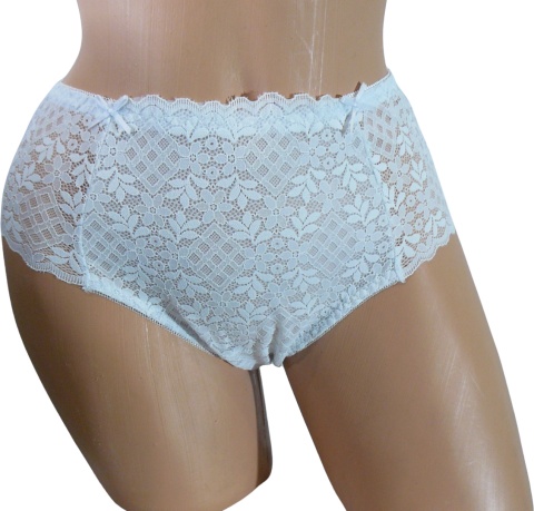 775 DORIMODES Bawełniane majtki damskie XXL białe