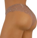 Sexy ZMYSŁOWE koronki FIGI BRAZYLIANY M/L c.beż