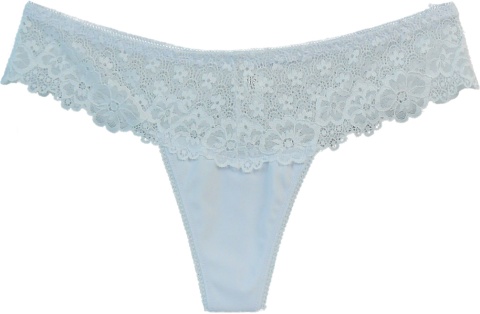 Sexy ZMYSŁOWE koronkowe majtki STRINGI białe XL