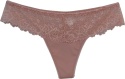 Sexy ZMYSŁOWE koronkowe majtki STRINGI różowe L