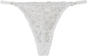 KORONKOWE FIGI STRINGI majtki DAMSKIE białe L/XL