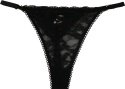 KORONKOWE FIGI STRINGI majtki DAMSKIE czarne S/M