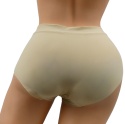 PEŁNE damskie FIGI BEZSZWOWE LASER. CIĘTE beż XXL