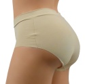 PEŁNE damskie FIGI BEZSZWOWE LASER. CIĘTE beż XL