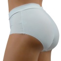 PEŁNE damskie FIGI BEZSZWOWE LASER. CIĘTE białe XL