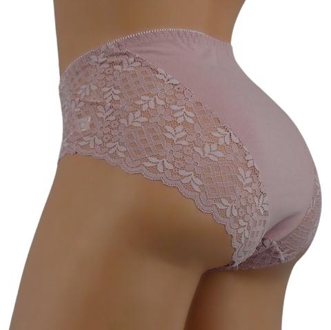 775 DORIMODES Bawełniane majtki damskie XXL różowe