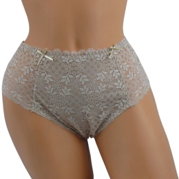 775 DORIMODES Bawełniane majtki damskie XXL beżowe