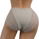 775 DORIMODES Bawełniane majtki damskie XXL beżowe
