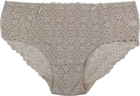 775 DORIMODES Bawełniane majtki damskie XXL beżowe