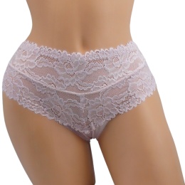 DAMSKIE KORONKOWE majtki figi 2XL różowe Yibili