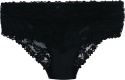 DAMSKIE KORONKOWE majtki figi 2XL czarne Yibili