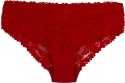 DAMSKIE KORONKOWE majtki figi 2XL czerwone Yibili