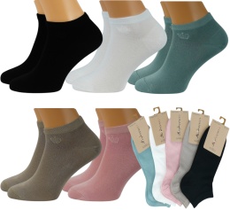 5x SKARPETKI BAMBUSOWE stopki damskie COSAS 35-38