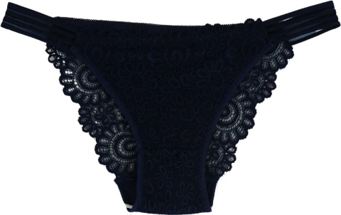 LULALO 179 KORONKOWE MAJTKI BRAZYLIANY granat XL