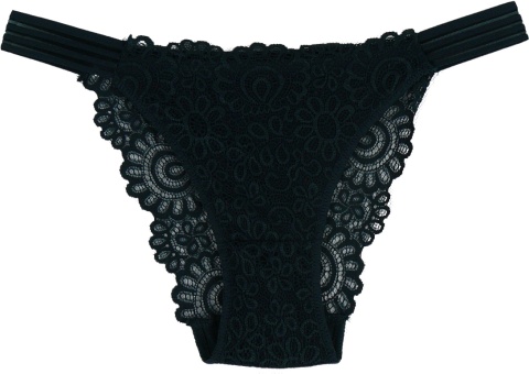 LULALO 179 KORONKOWE MAJTKI BRAZYLIANY zielone L