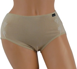 Mongni Rouzi BAWEŁNIANE figi COTTON XL beżowe