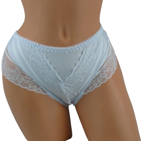 BAWEŁNIANE FIGI DAMSKIE FULINA 3XL białe