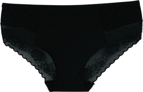BAWEŁNIANE figi damskie Ania Lu Lo 249 XL czarny