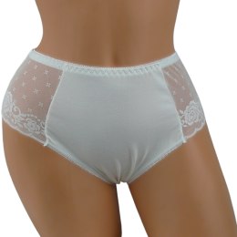 BAWEŁNIANE figi damskie Ania Lu Lo 249 XL ecru