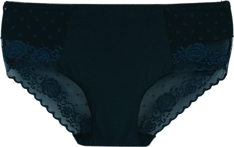 BAWEŁNIANE figi damskie Ania Lu Lo 249 L zielony