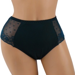 BAWEŁNIANE figi damskie Ania Lu Lo 249 XL zielony