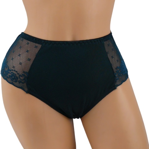 BAWEŁNIANE figi damskie Ania Lu Lo 249 XL zielony