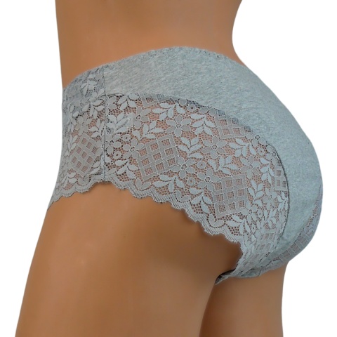 Figi bawełniane DORIMODES 8007 szare 3XL