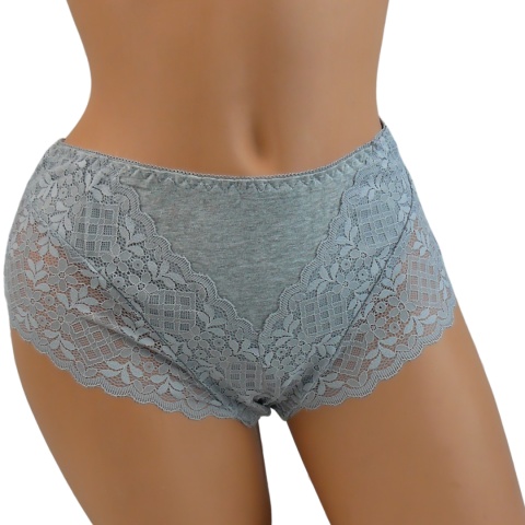 Figi bawełniane DORIMODES 8007 szare 3XL