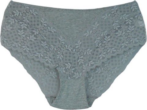 Figi bawełniane DORIMODES 8007 szare 3XL