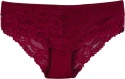 KORONKOWE MAJTKI FIGI DAMSKIE XL bordowe