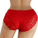 KORONKOWE MAJTKI FIGI DAMSKIE XXXL czerwone