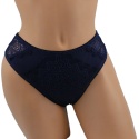 KORONKOWE majtki damskie FULINA 6609 XL/2XL granat