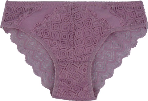 KORONKOWE majtki damskie FULINA 6609 L/XL różowe