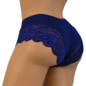KAROMI MAJTKI DAMSKIE figi KORONKOWE roz. uniwersalny granatowe