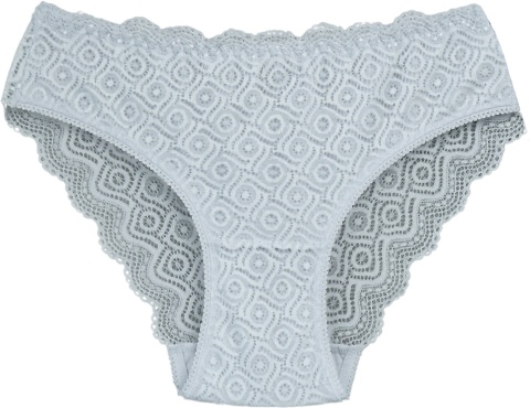 MEGA Wygodne Figi Damskie FULINA 6608 białe XL