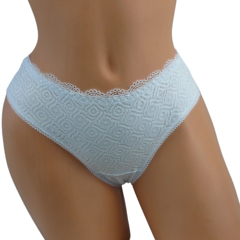 MEGA Wygodne Figi Damskie FULINA 6608 białe 2XL