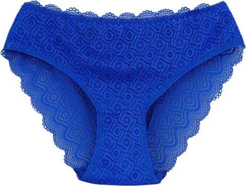 MEGA Wygodne Figi Damskie FULINA 6608 szafir XL