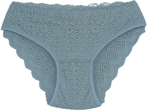 MEGA Wygodne Figi Damskie FULINA 6608 szare 3XL