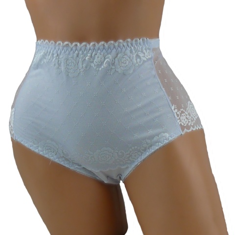 DAMSKIE KORONKOWE majtki DORIMODES 336 PLUS SIZE białe 2XL