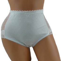 DAMSKIE KORONKOWE majtki DORIMODES 336 PLUS SIZE ecru 2XL