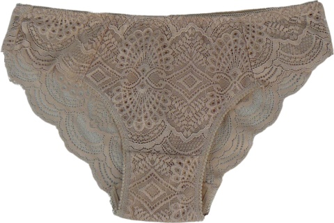 KAROMI FULINA 407 DAMSKIE koronkowe FIGI BRAZYLIANY beżowy 4XL