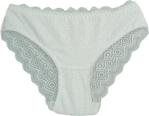 MEGA Wygodne Figi Damskie FULINA 6608 ecru 3XL