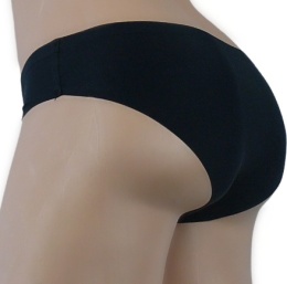 BEZSZWOWE MAJTKI DAMSKIE Glaina Kalin XL czarne
