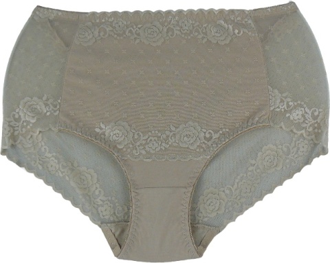 DAMSKIE KORONKOWE majtki DORIMODES 336 PLUS SIZE beżowe 4XL