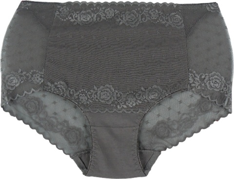 DAMSKIE KORONKOWE majtki DORIMODES 336 PLUS SIZE brązowe 2XL