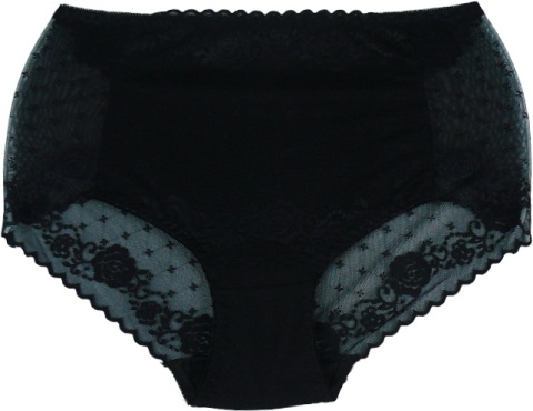 DAMSKIE KORONKOWE majtki DORIMODES 336 PLUS SIZE czarne4XL