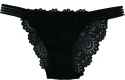 LULALO 179 KORONKOWE MAJTKI BRAZYLIANY czarne XL