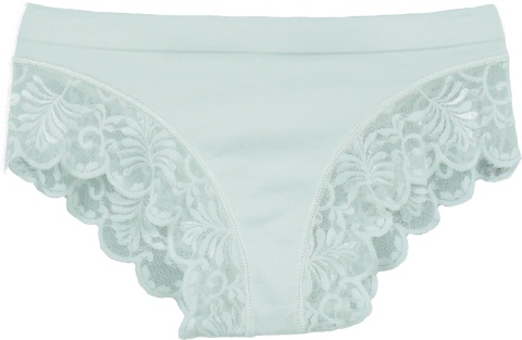 KAROMI MAJTKI DAMSKIE figi KORONKOWE roz. uniwersalny ecru